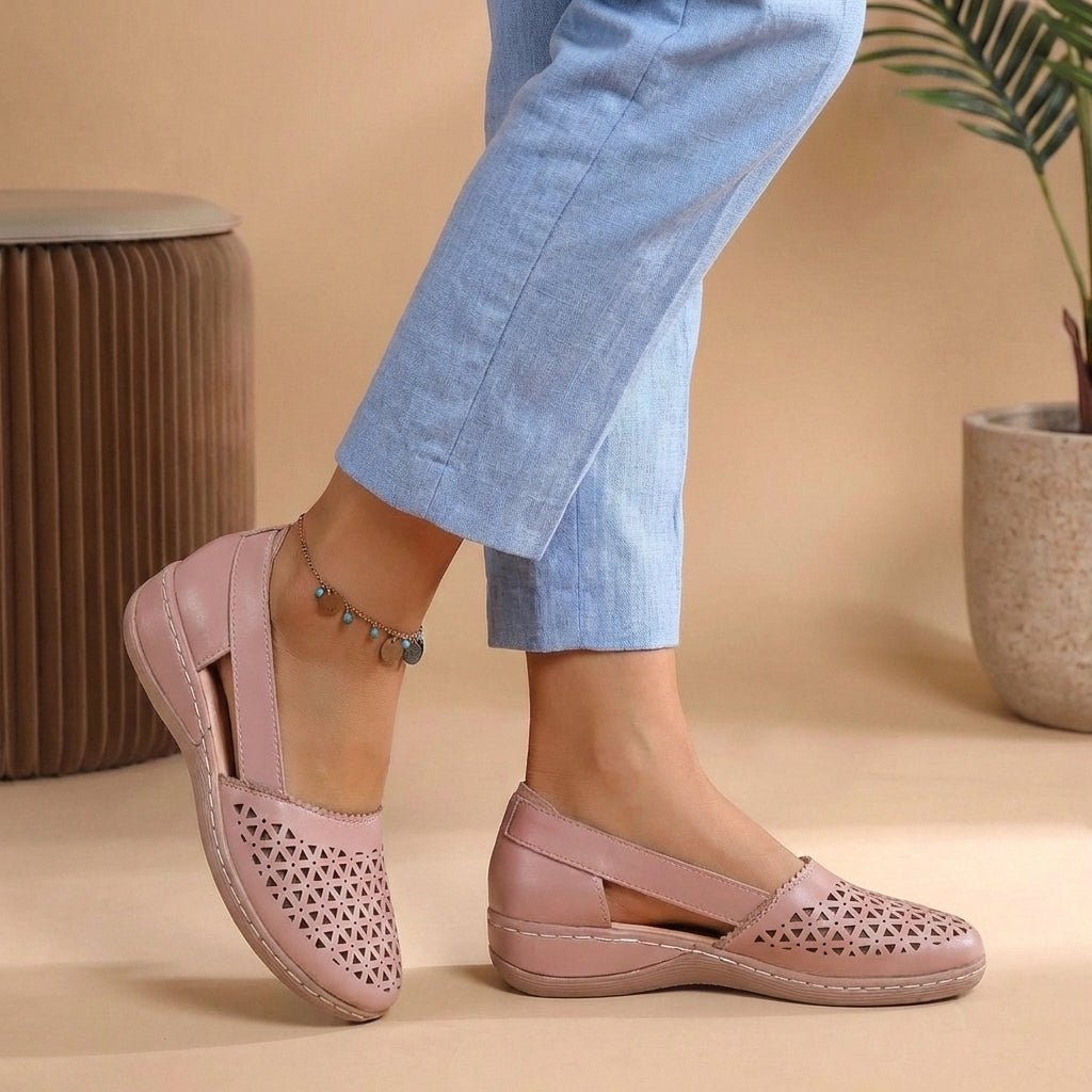 Lovia - Sandales Orthopédiques en Cuir