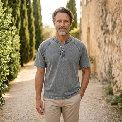 Lovia - Henley style marin