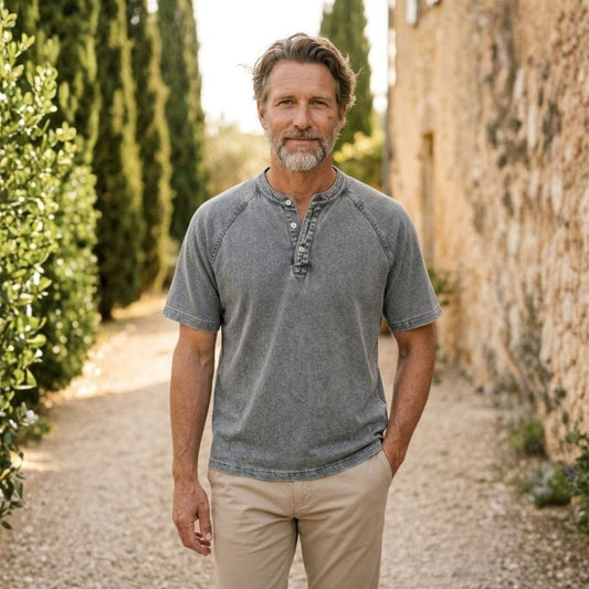 Lovia - Henley style marin
