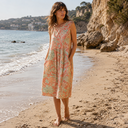 Lovia – Robe Midi Florale