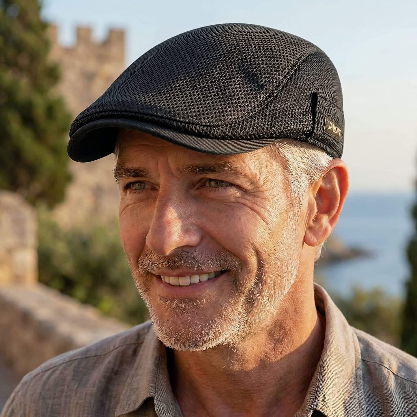 MeshCap | Casquette Plate Casual pour Homme