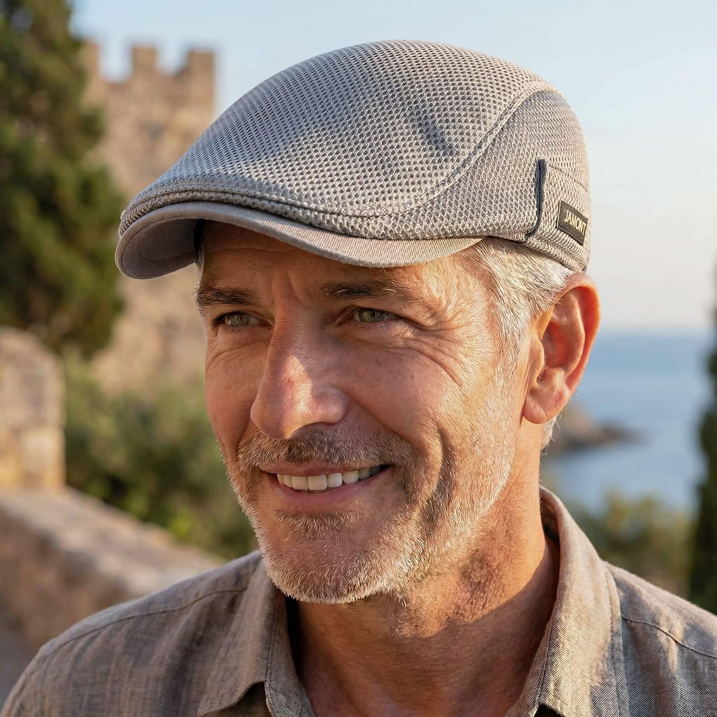 MeshCap | Casquette Plate Casual pour Homme