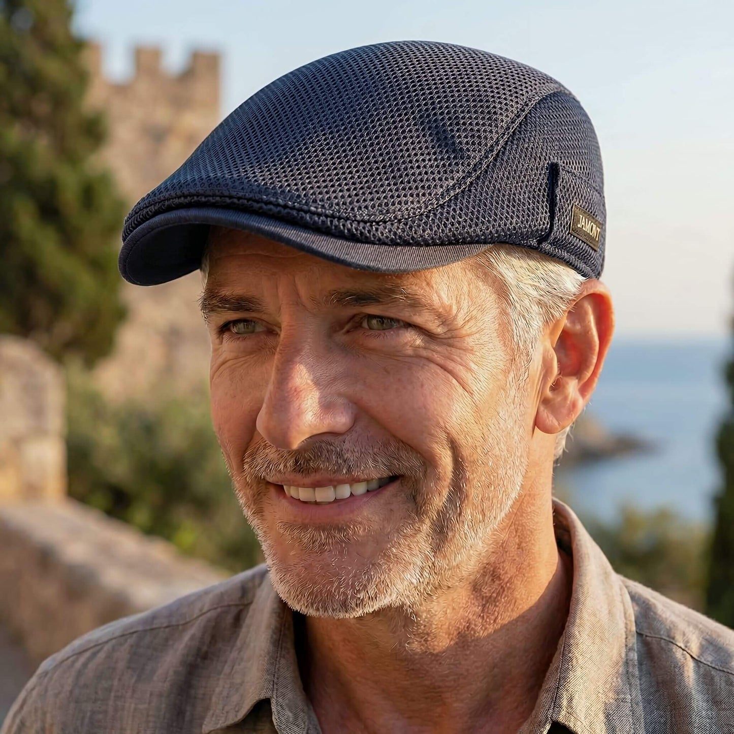 MeshCap | Casquette Plate Casual pour Homme