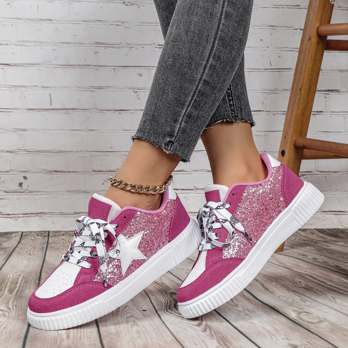 Lovia – Sneakers Glitter