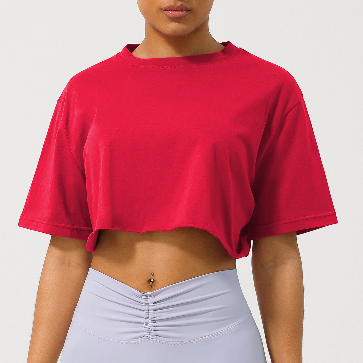 Lovia – Top Cropped Décontracté