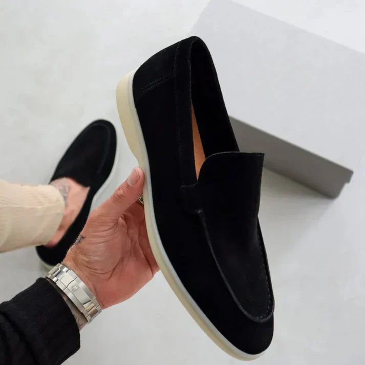 Lovia — Mocassin Premium en Daim