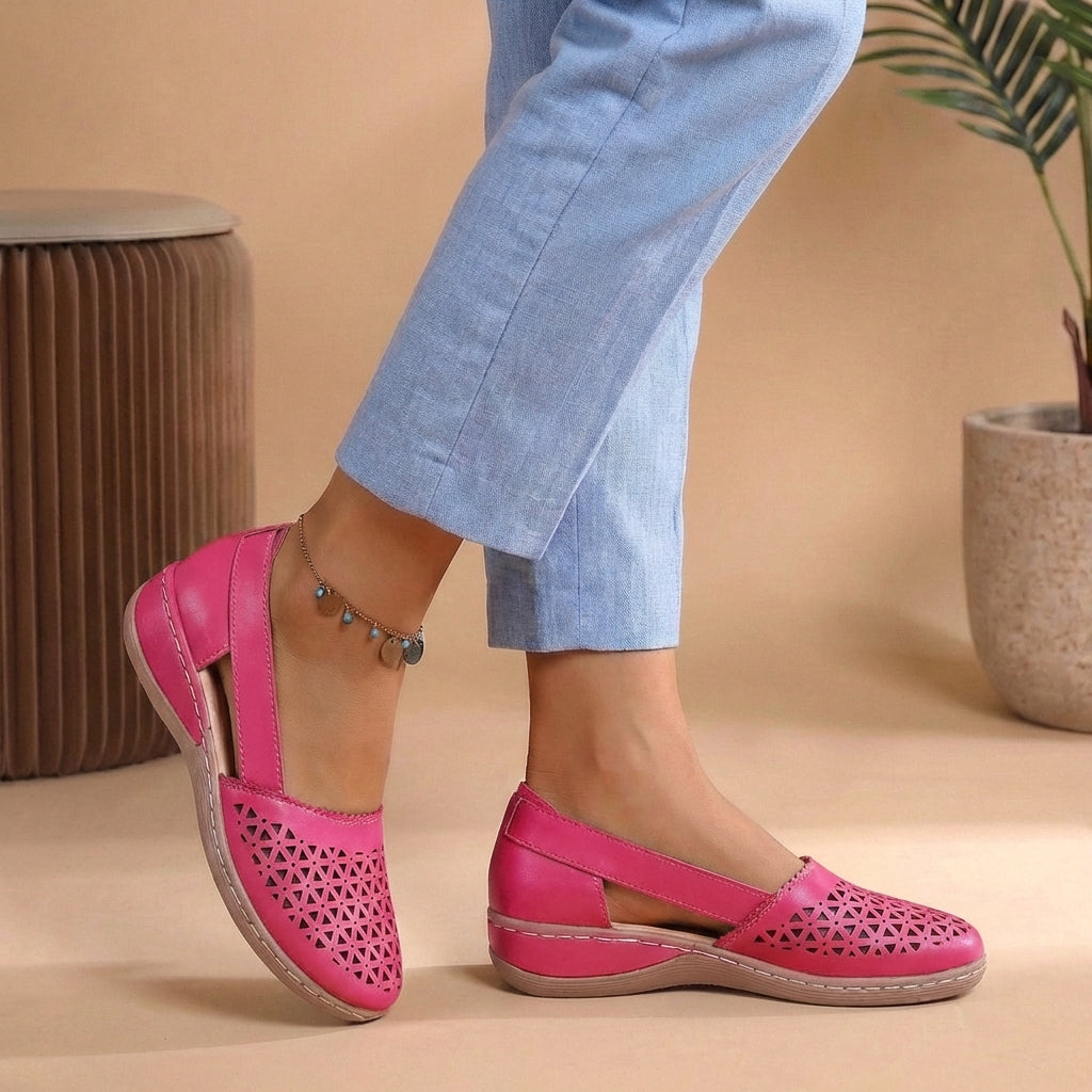 Lovia - Sandales Orthopédiques en Cuir