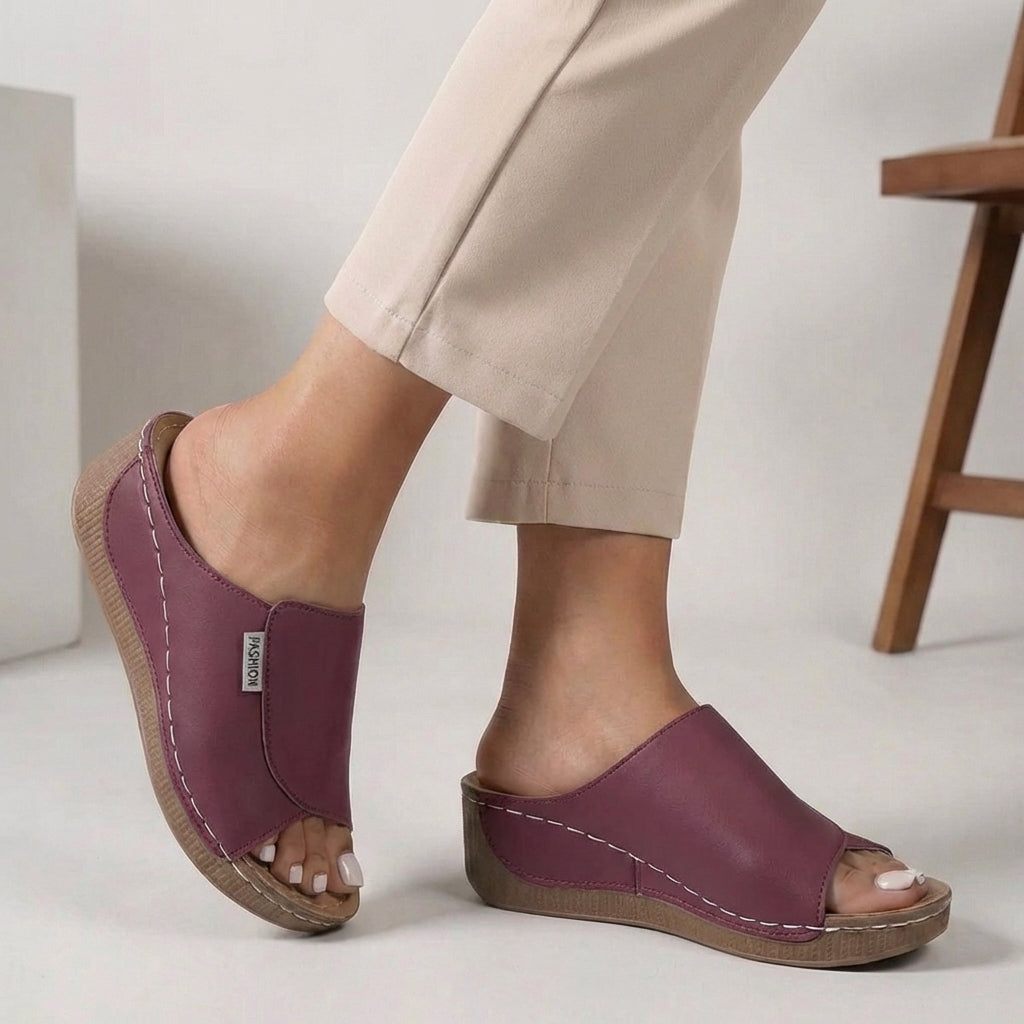 Lovia – Sandales Confort Slip-On