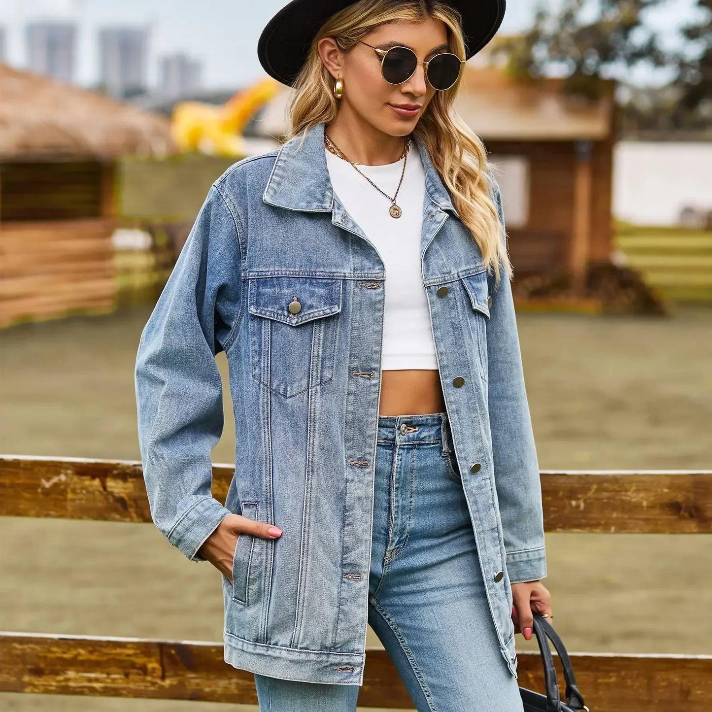 Sovana – Veste en Jean