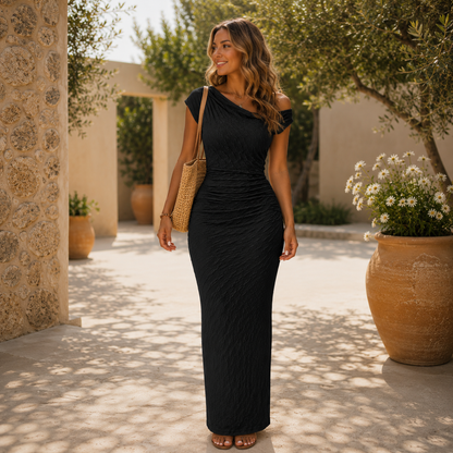 Lovia – Robe Bodycon Asymétrique One Shoulder