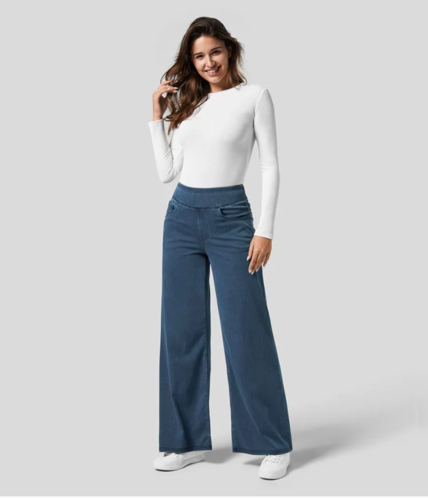Lovia - Pantalon Taille Haute
