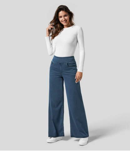 Lovia - Pantalon Taille Haute