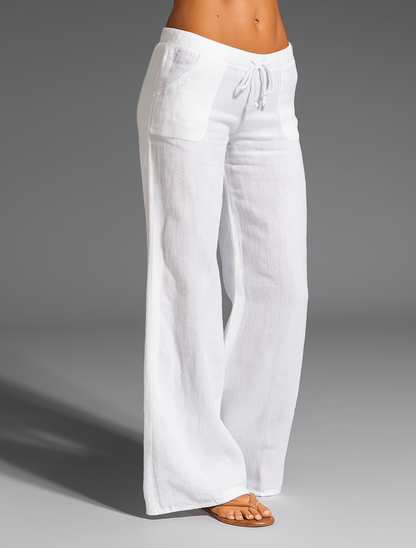 Lovia – Pantalon en Lin Aérien