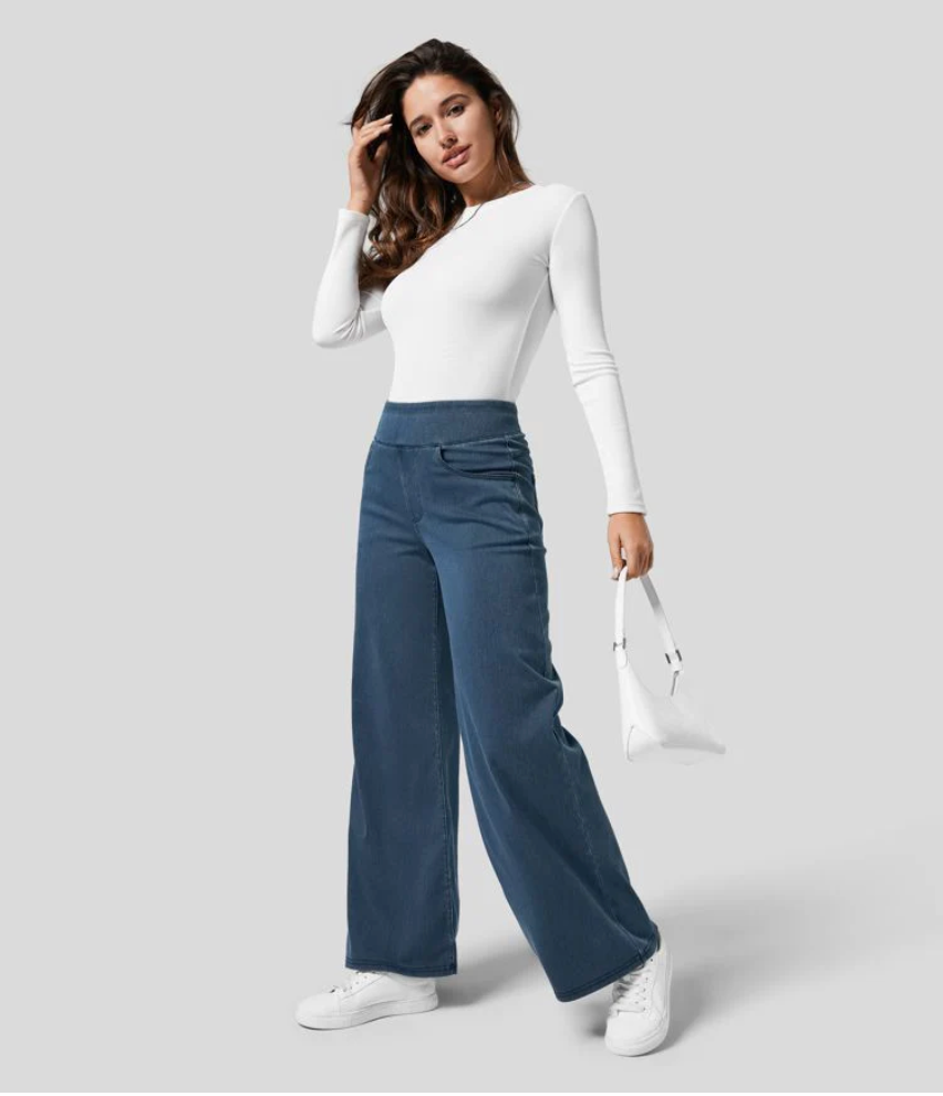 Lovia - Pantalon Taille Haute