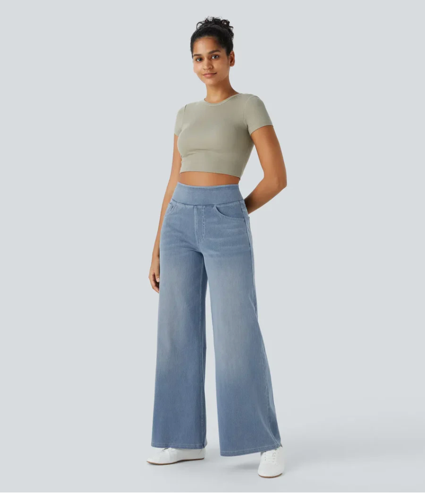 Lovia - Pantalon Taille Haute