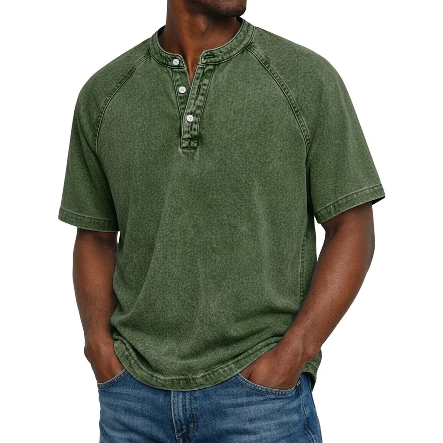 Lovia - Henley style marin
