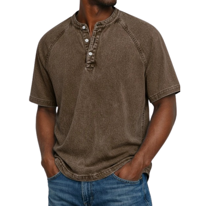 Lovia - Henley style marin