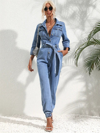Lovia – Combinaison en Denim