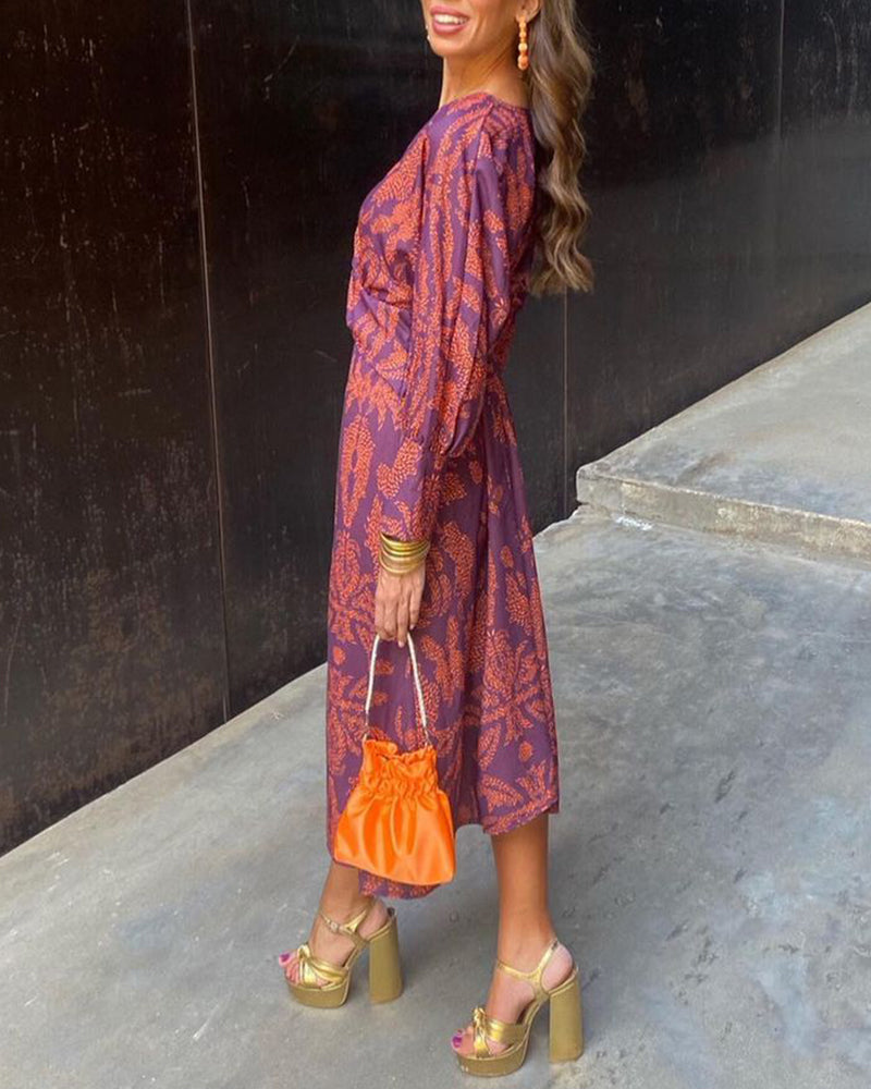 Lovia – Robe Midi Élégante
