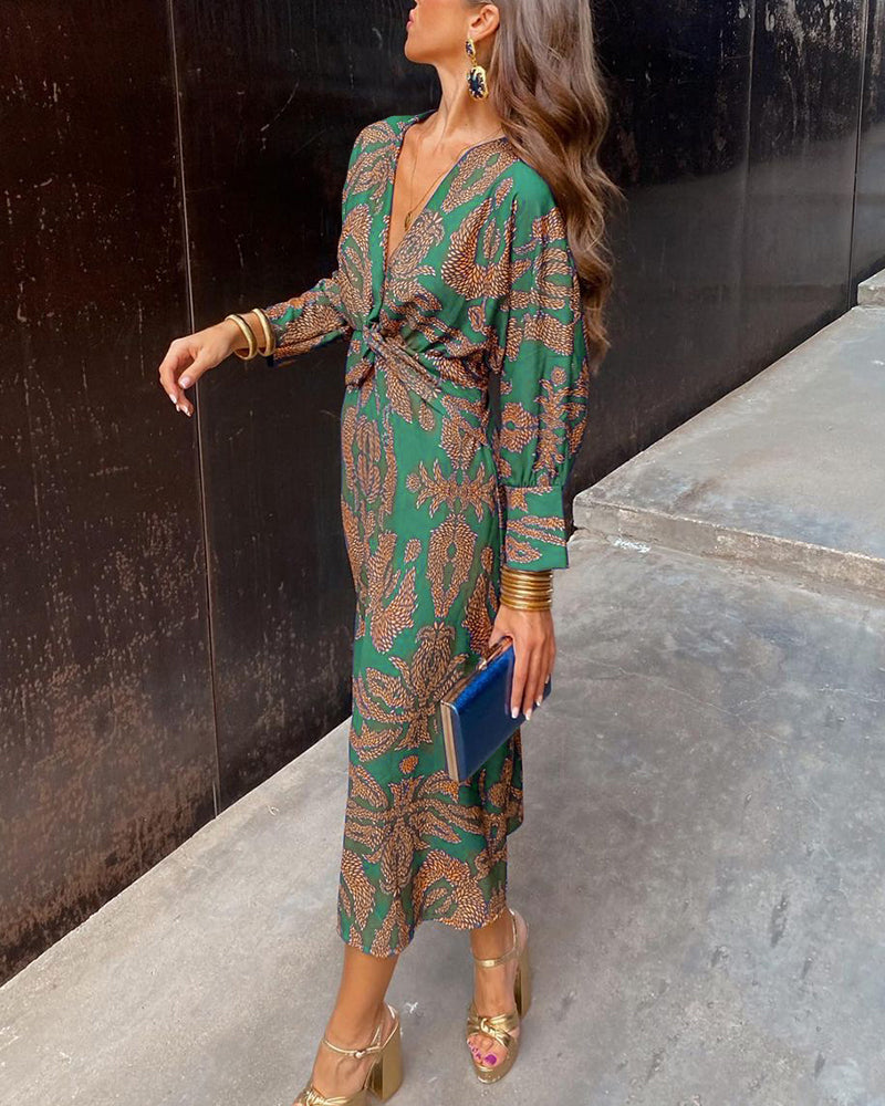 Lovia – Robe Midi Élégante