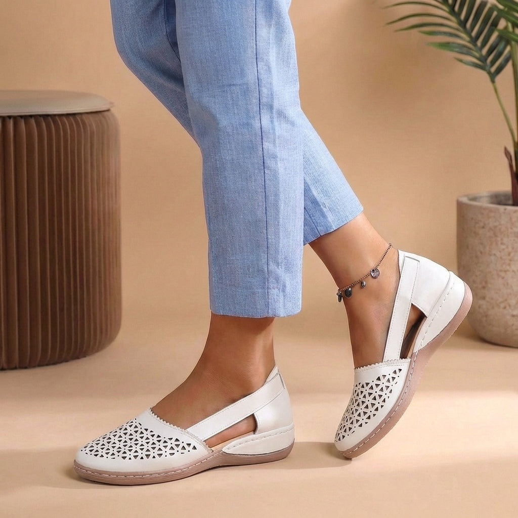 Lovia - Sandales Orthopédiques en Cuir