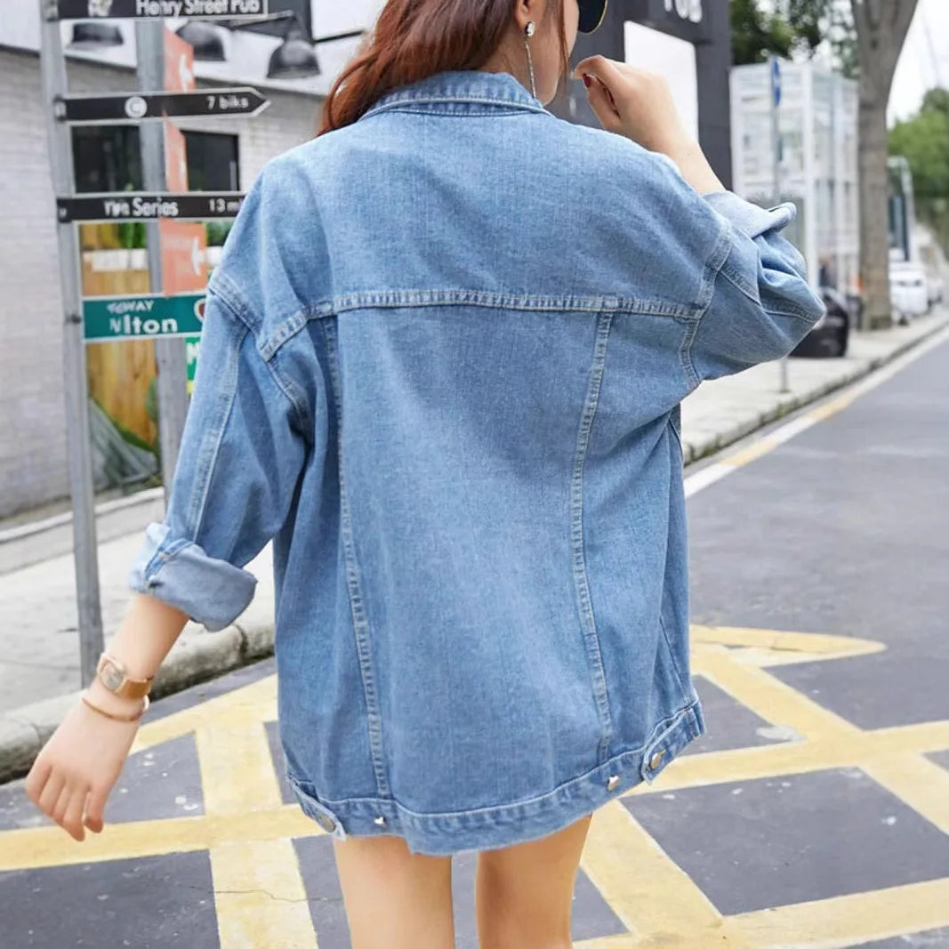 Lovia - Veste en Jean Oversize