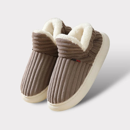 Lovia – Pantoufles Fleece CozyComfort | 1+1 GRATIS