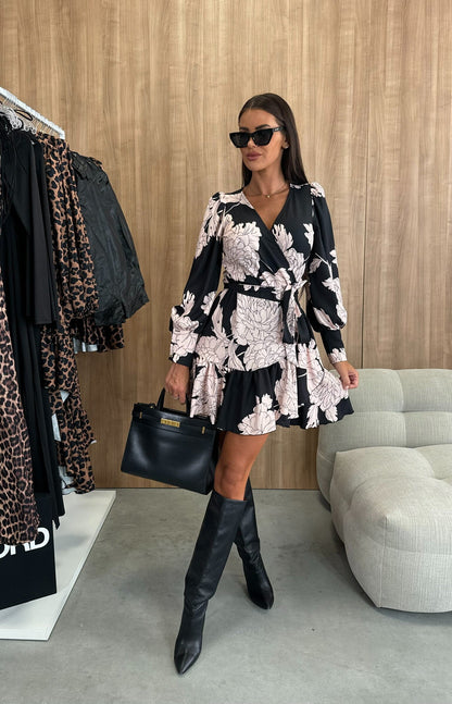 Lovia – Robe Maxi de Soirée à Imprimé Fleuri