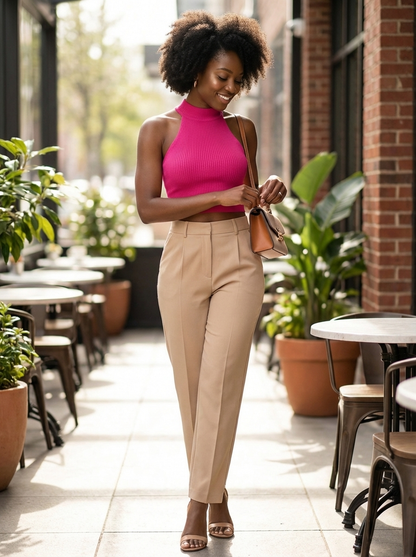 Lovia – Top Halter Cropped