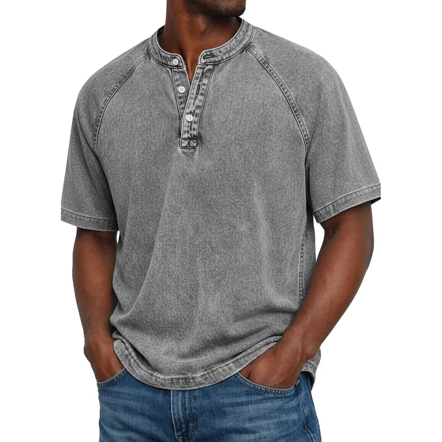 Lovia - Henley style marin