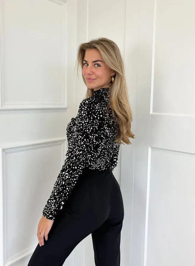 Lovia – Top à Paillettes