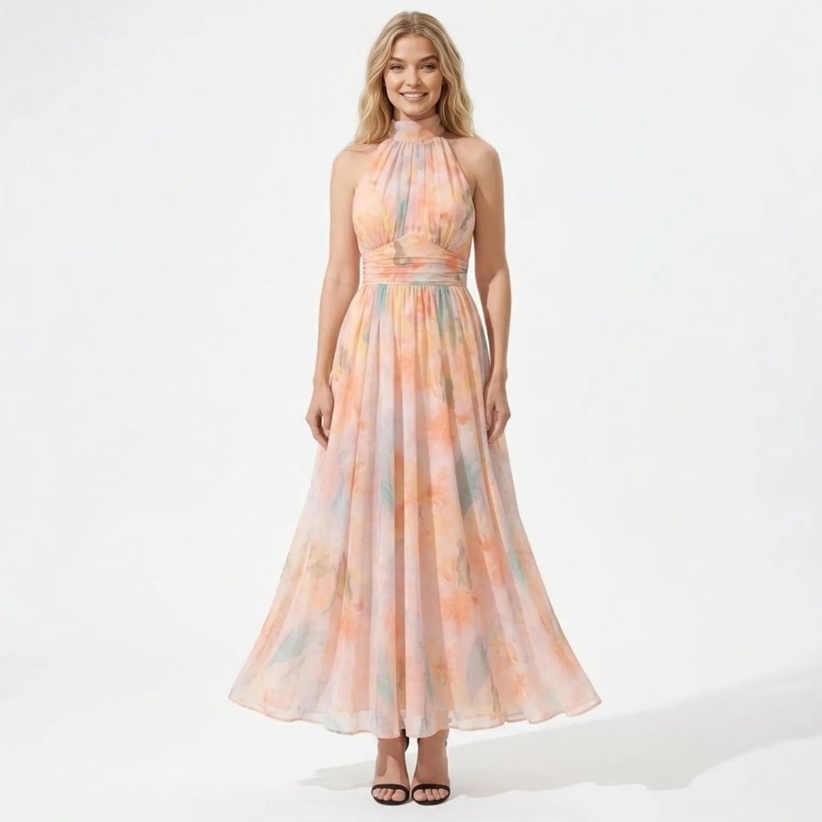 Camille - Robe Maxi d'Été