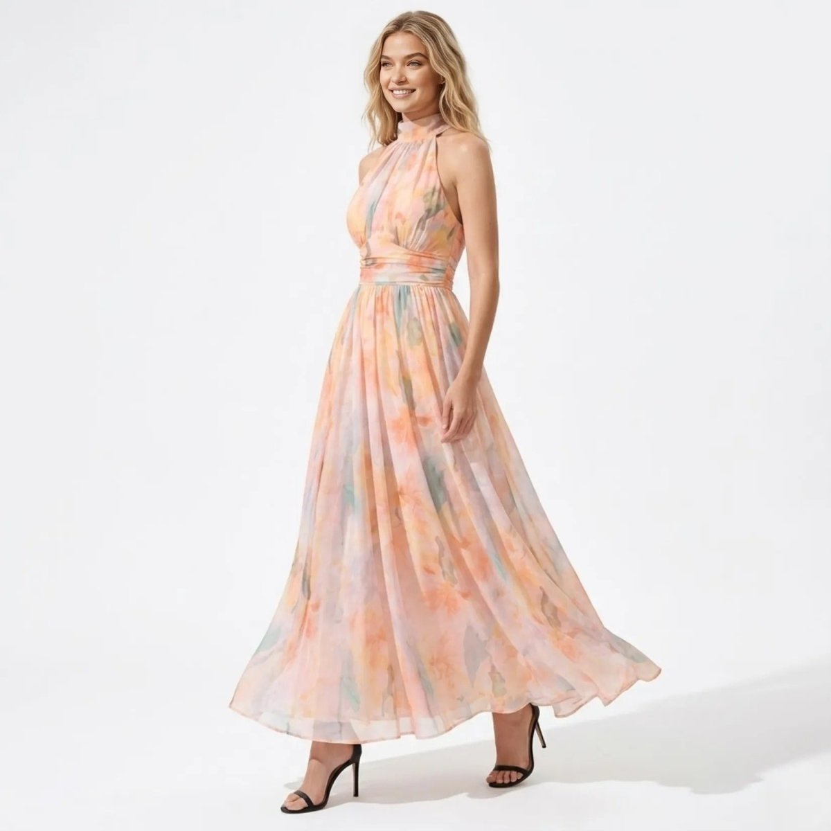 Camille - Robe Maxi d'Été