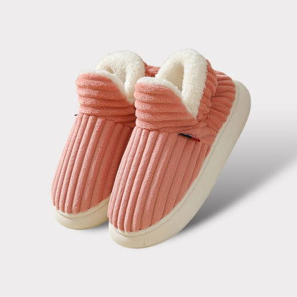 Lovia – Pantoufles Fleece CozyComfort | 1+1 GRATIS
