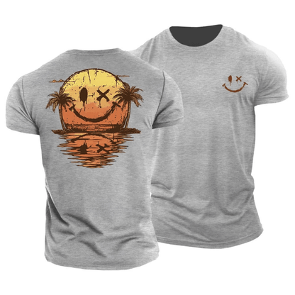 Lovia – T-shirt Smiley Estival | 1+1 GRATUIT