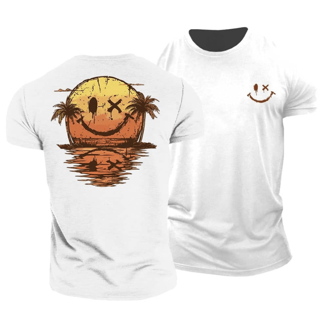 Lovia – T-shirt Smiley Estival | 1+1 GRATUIT