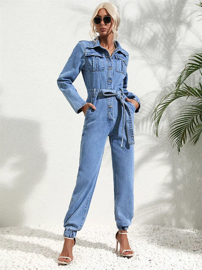 Lovia – Combinaison en Denim
